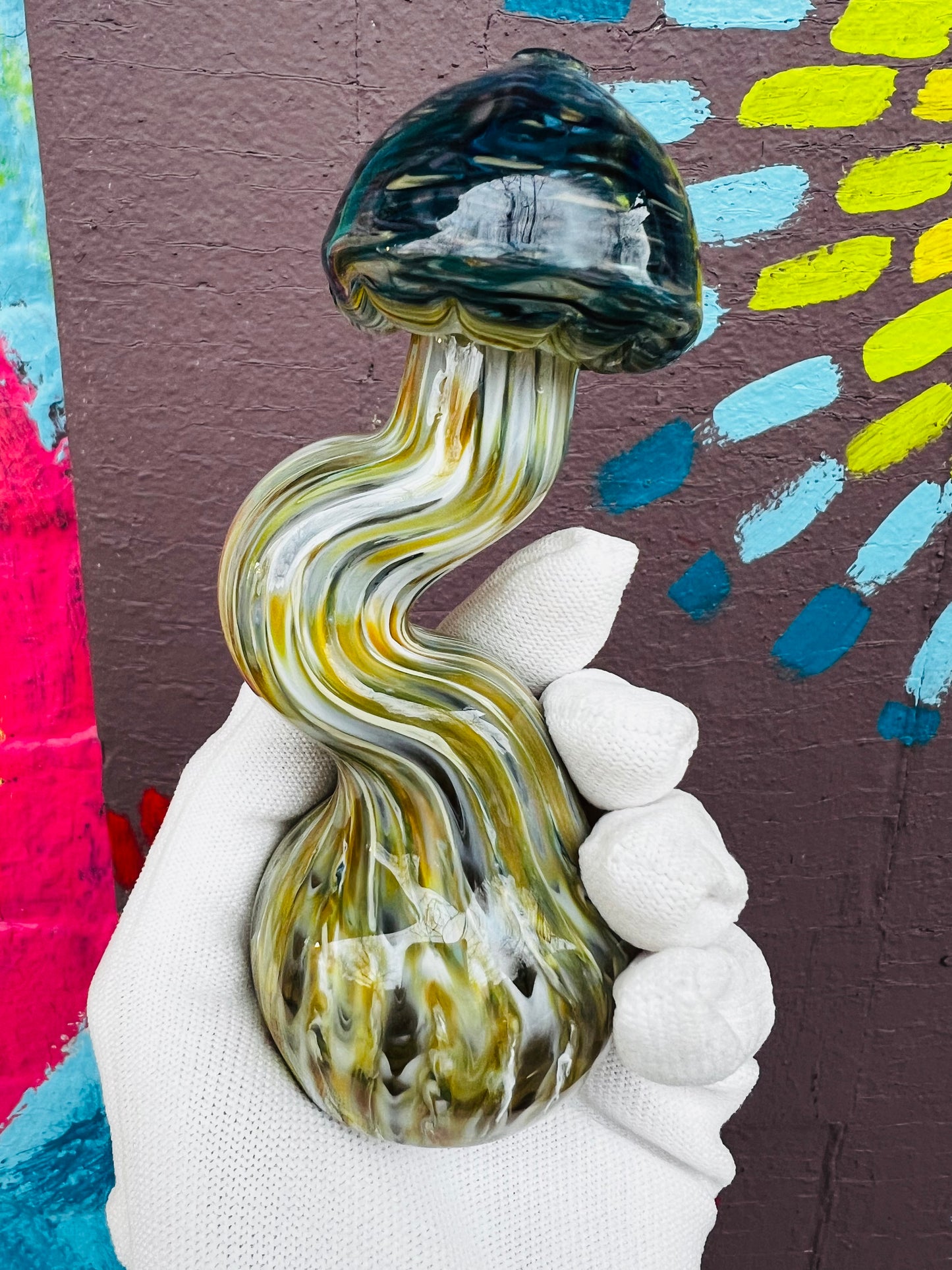 Mushroom spoon pipe