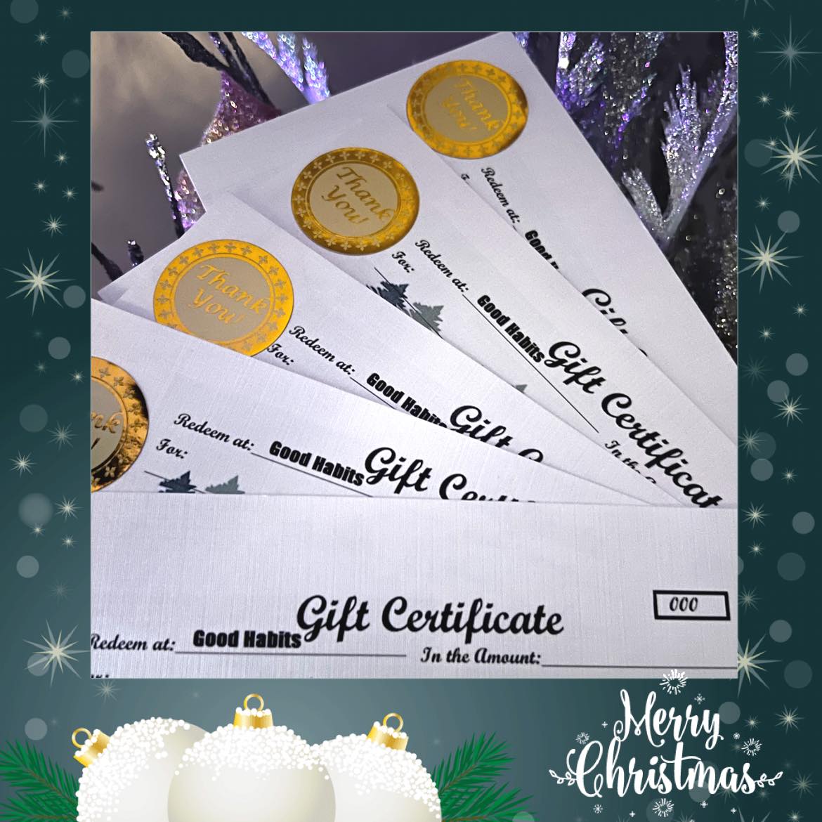 Gift Certificate