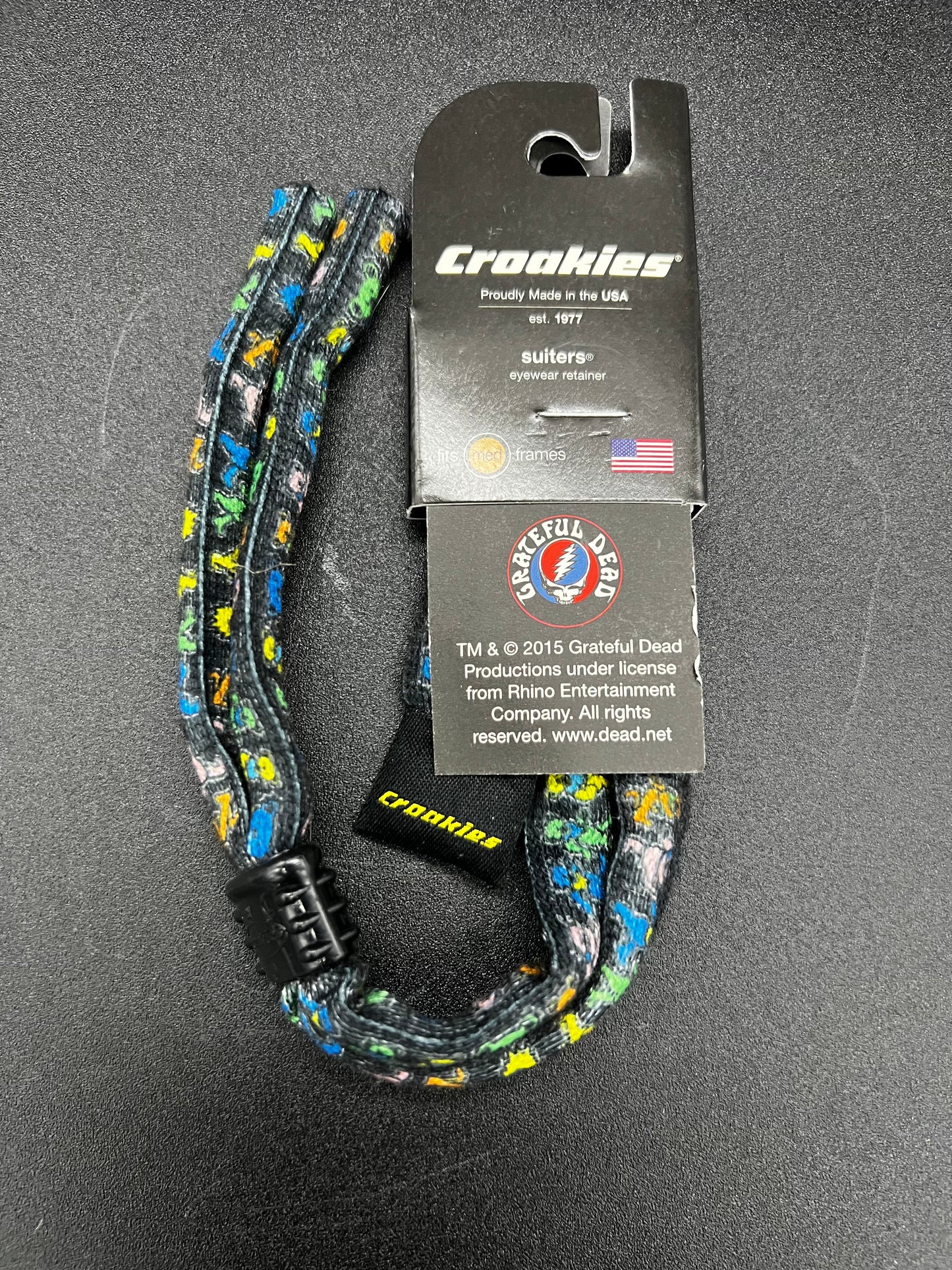 Croakie sunglasses holder