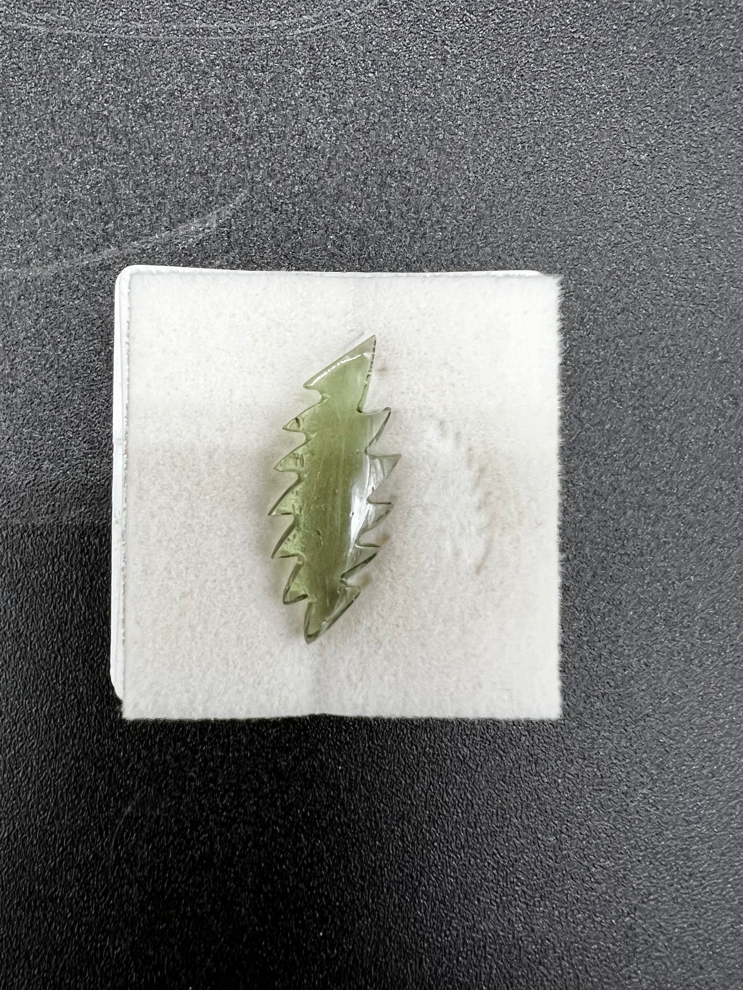 Moldavite bolt