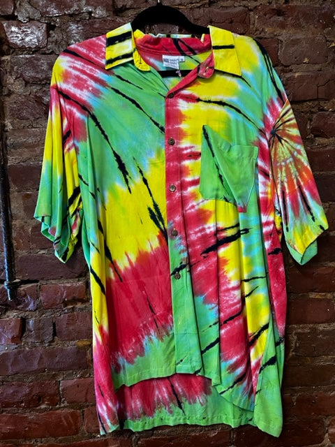 Harry Darry tie dye button up