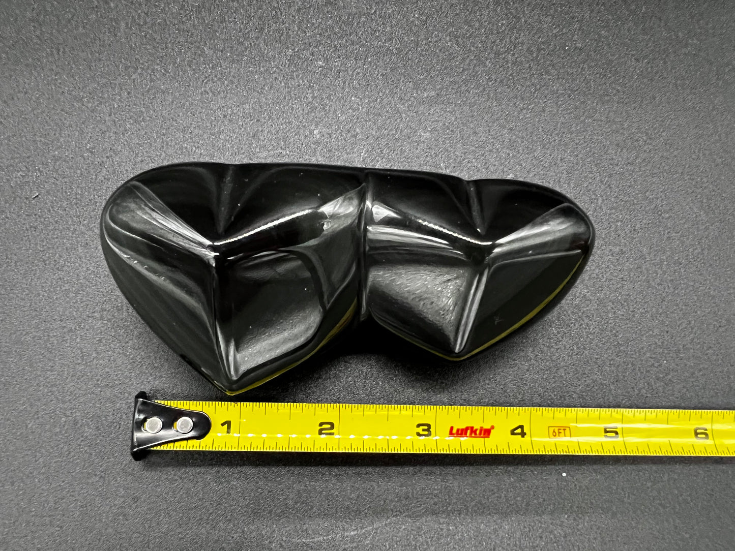 Double obsidian heart