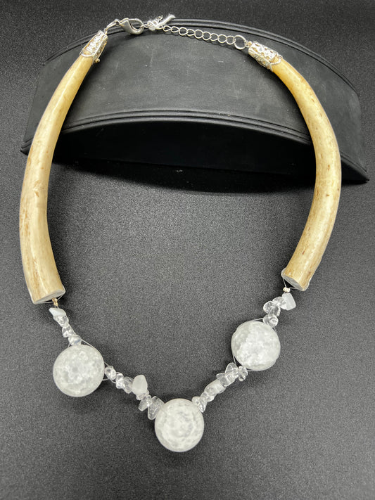 Bone necklace