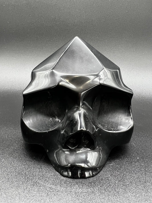 Obsidian skull